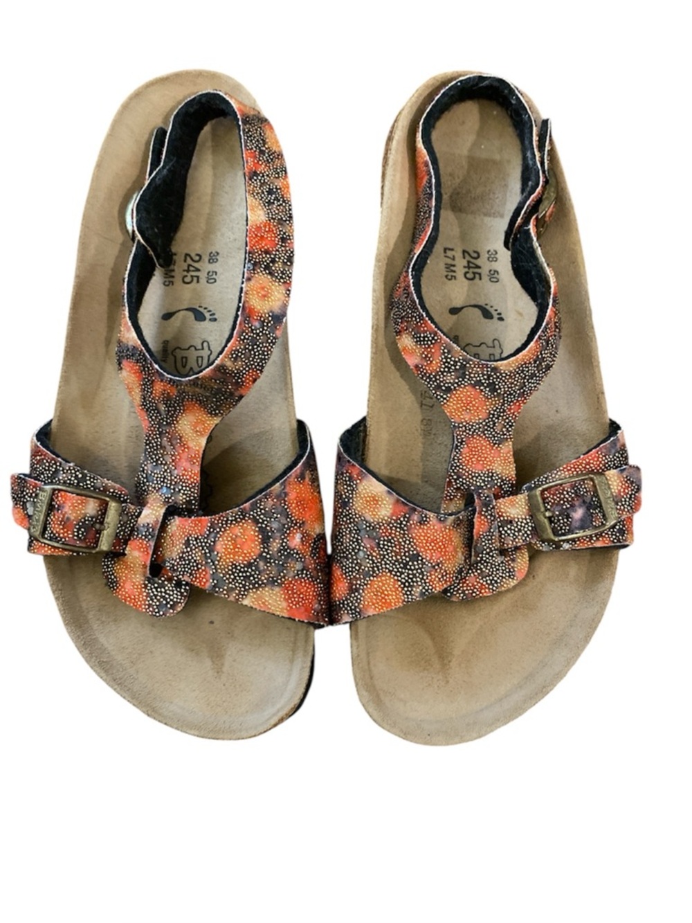 Birkenstock “Birki’s” Sandals with Ankle Strap Size 38 NEW